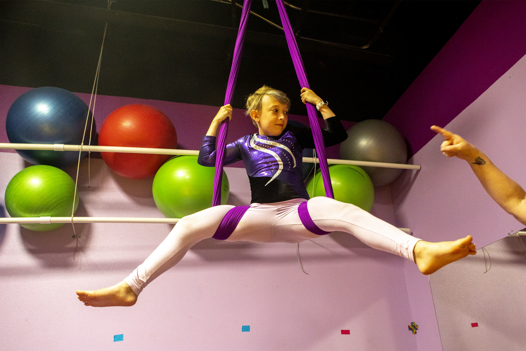 Aerial dance